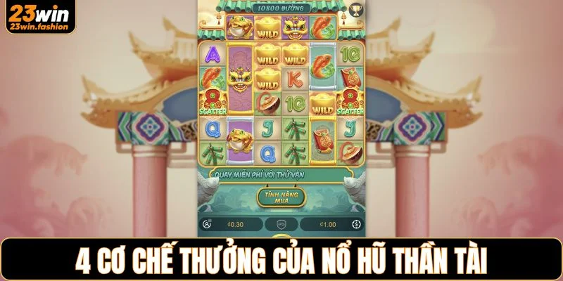 4 cơ chế thưởng của nổ hũ thần tài